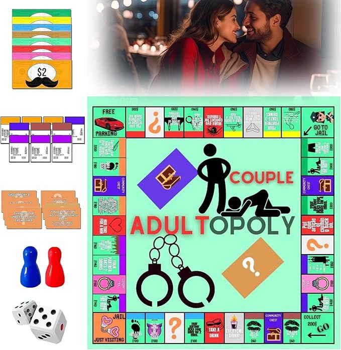 Adultopoly Board Game
